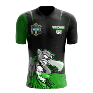 Jersey mit V-Ausschnitt
