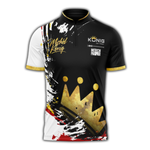 Polo mit Stehkragen "KinG 2026"