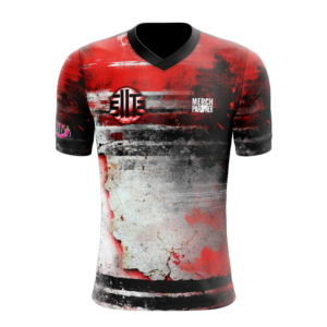 Jersey mit V-Ausschnitt