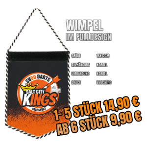 Wimpel 16x12cm