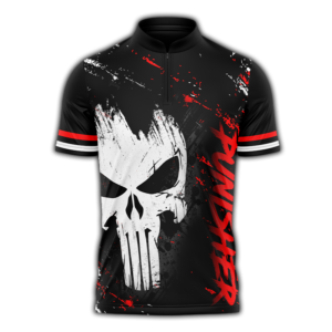 Polo mit Stehkragen Punisher