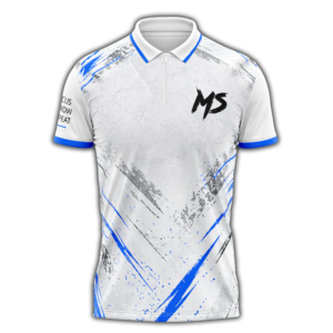 Polo mit Reissverschluss WHITE