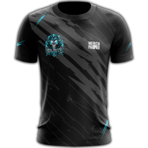 Black Shirt "BLUE"