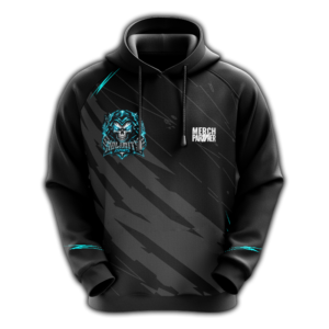 Black Hoodie BLUE