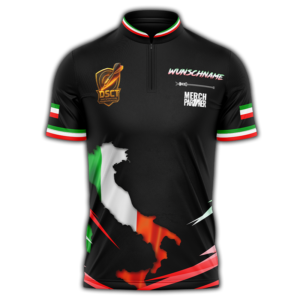 Italy Polo mit Stehkragen